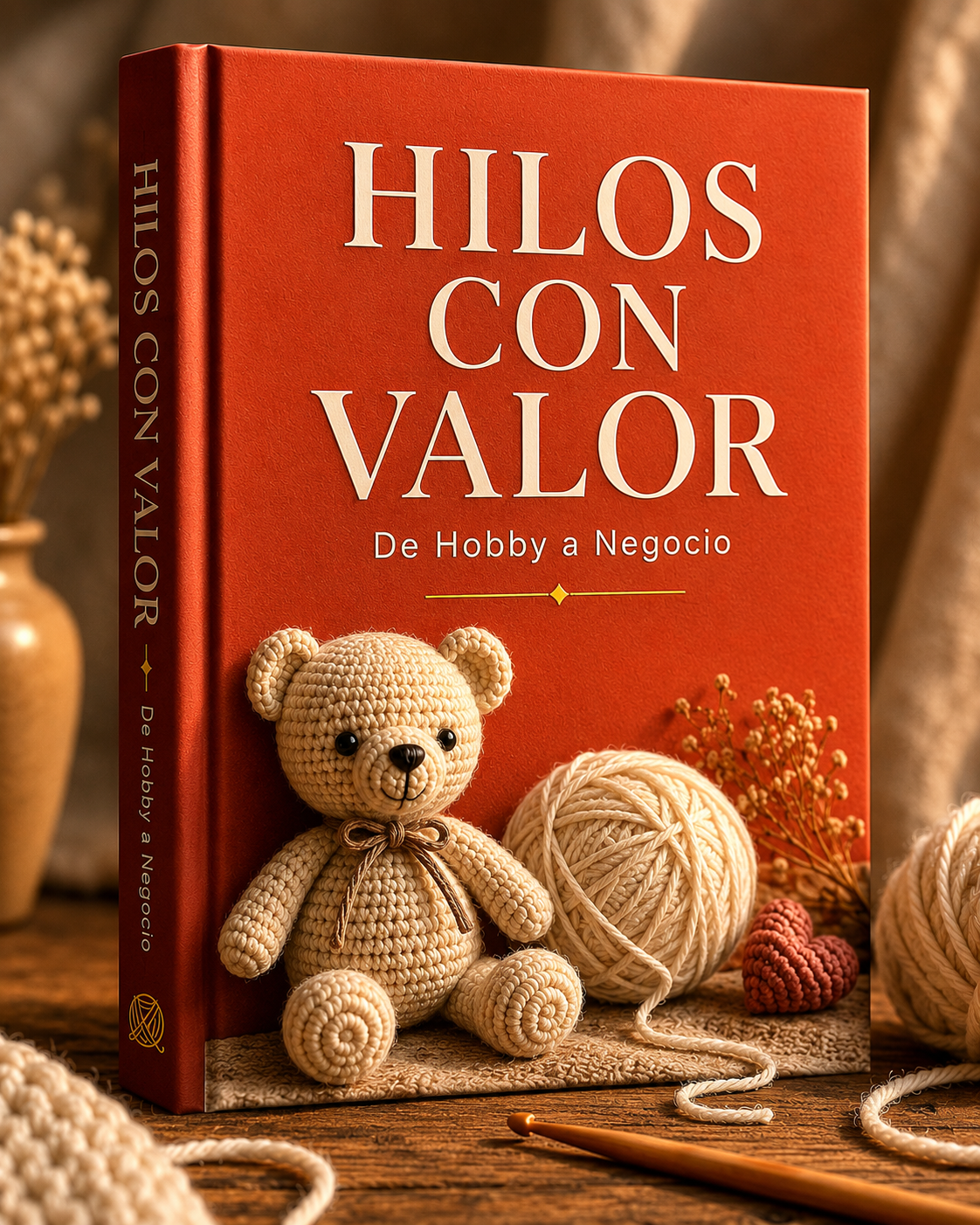 HILOS CON VALOR - DE HOBBY A NEGOCIO: FACTURÁ TU PRIMER AMIGURUMI EN 30 DIAS + 5 BONUS DE REGALO